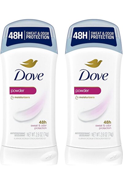 Dove Invisible Solid Antiperspirant Deodorant Stick for Women, Powder, For All Day Underarm Sweat