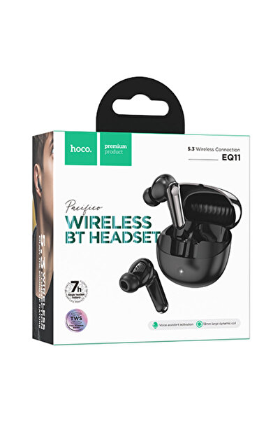 Hoco Casti Wireless (EQ11), Casti Wireless, Ear Buds, BT 5.3, 180h StandBy, 4...