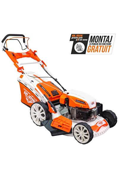 RURIS RX400S self-propelled petrol lawn mower, 5.7 HP, 196 cc, 51 cm cutting ...
