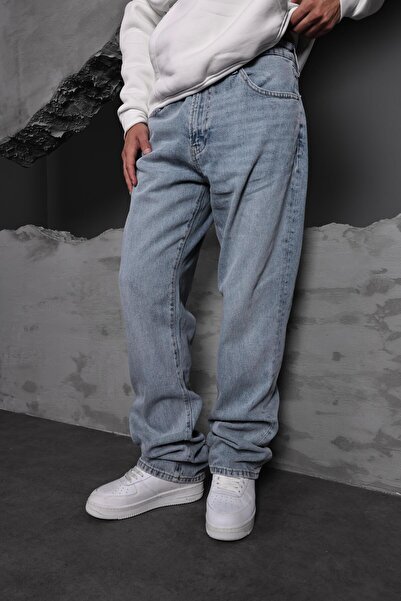 Slatra Men's Baggy Pants with Brother Effect