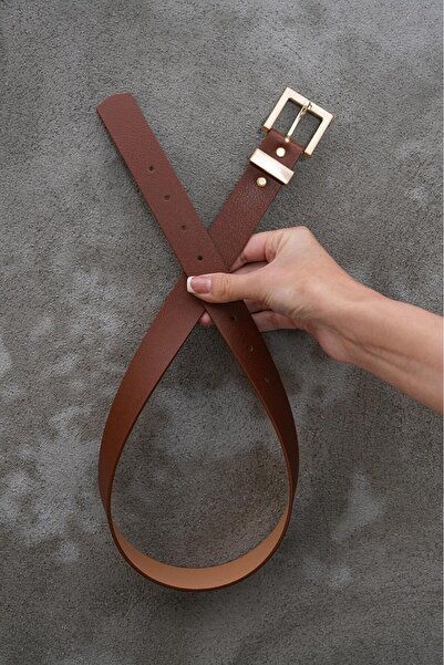 MODAM HİFA Cureaua de damă cu cataramă pătrată aurie Curea pentru pantaloni Curea pentru rochie Curea pentru talie Curea pentru corp Curea pentru cămașă