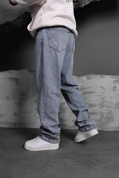 Slatra Men's Baggy Pants with Brother Effect