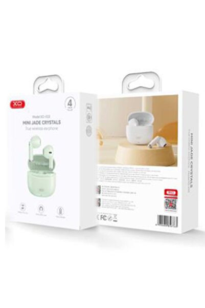 Xo Casti Wireless (X33), Căști intraauriculare, BT 5.3, 250mAh, Verde