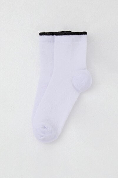 Katamino Детски чорапи за момичета Basic 7-16 години, бели