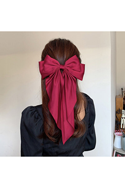 Virago Satin Big Bow Automatic Buckle-5