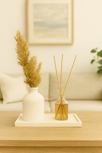 Mios Home Vazo & Oda Kokusu Seti - Ev Dekorasyon Seti - Dekoratif Masa Süsü (...