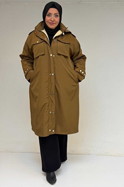 Eslina 43061 Великий розмір з кришкою, кишенями та блискавкою Bondit Kap - Taba