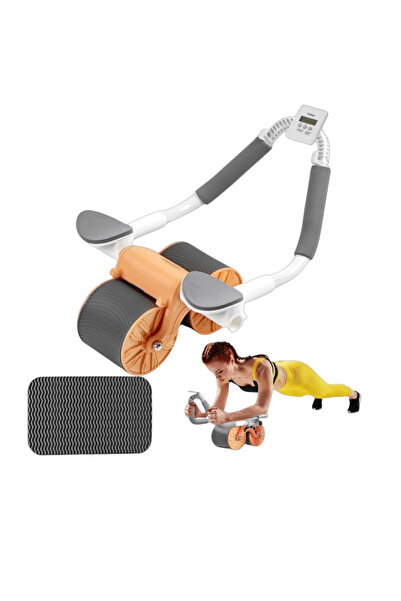 OferteTop Abdominal Toning Machine With Elbow Support, Timer And Phone Holder