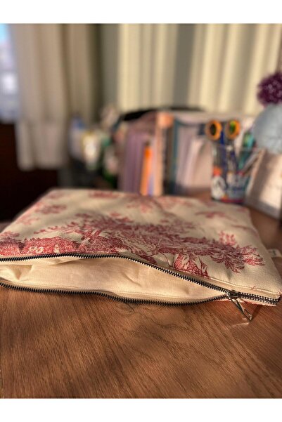 Fiorbag Handmade Toile De Jouy Patterned Tablet Bag 11Inch Casual Strapless Women's Handbag