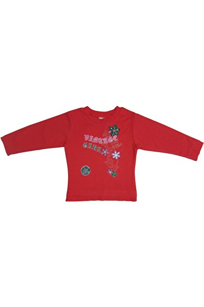 Primii Pasi Baby girl blouse, long sleeve, red, First Steps, S26251 6-12 months