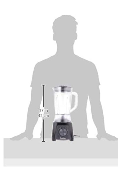 Moulinex Moulinex 1.5L Blender – Powerful and practical with two speeds and a smart locking system