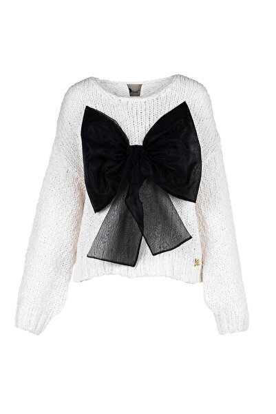monarh Soft sweater with/without detachable bow