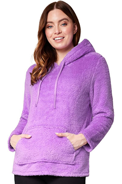 OEM Women's casual hoodie, purple XL