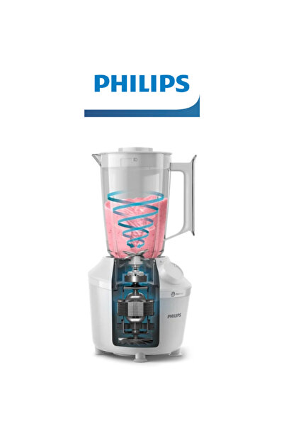 Philips Philips HR2041/50 Blender | 450W Power | 1L Capacity | ProBlend Technology | Crushes Ice in 45 Seconds