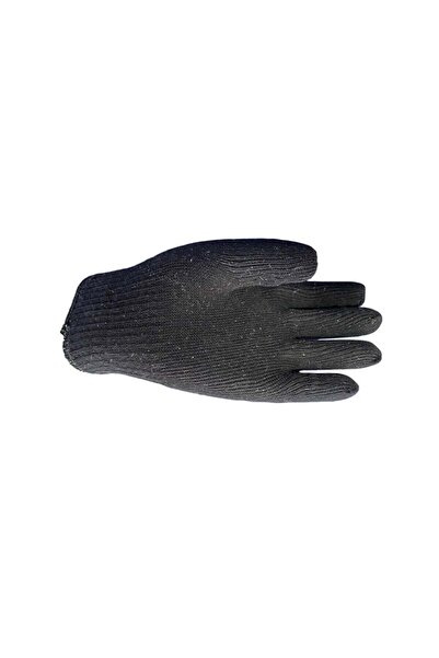 sedef power tools Double Layer Knitted Thick Cotton Gloves Black