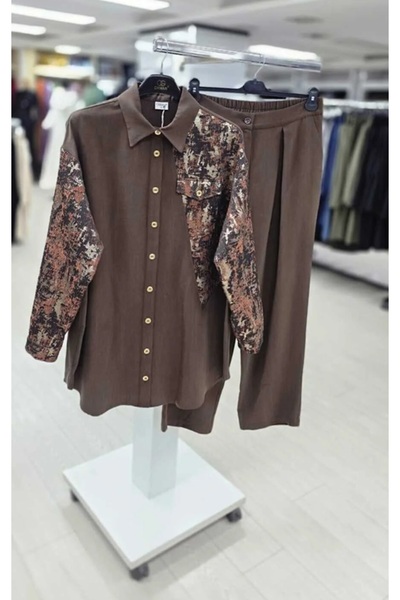 Orhan -Top and Bottom Two-Piece Pants Set-2685