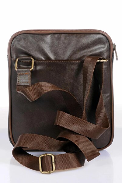 U.S. Polo Assn. Men's Handbag Suede Brown 6766