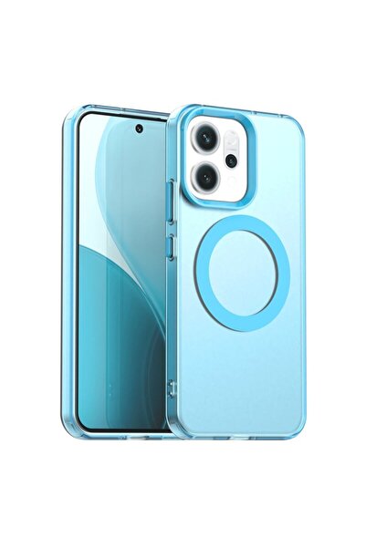 Techsuit Carcasă Oppo Reno14 CandyCase MagSafe, albastră