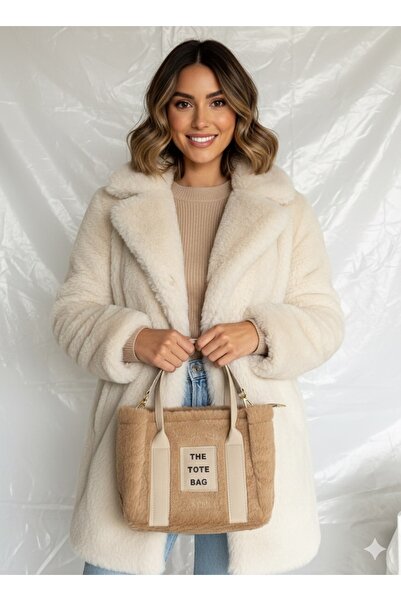 içten Women's Plush Handbag