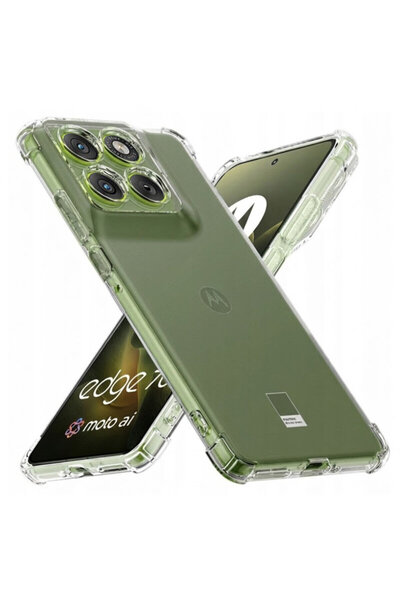 Techsuit Husa Motorola Edge 70, silicon transparent, rezistentă la șocuri