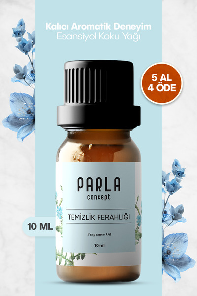 Parla Concept Çamaşır Yün Kurutma Topu Kokusu - Temizlik Ferahlığı - 10 ml - ...