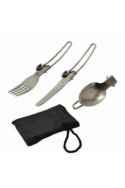 Perfect Home Practical hiking cutlery set, 3 pieces