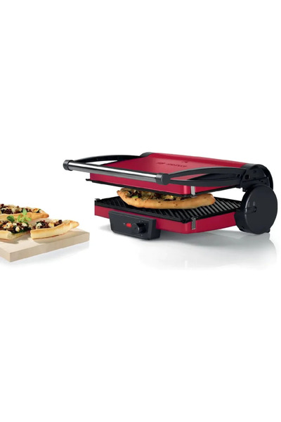 Bosch Electric grill TCG4104, 2000W, 3 IN 1, adjustable thermostat, non-stick and removable plates,