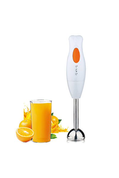 hotzeass Hand Blender, with Plastic Handle, 300W, White