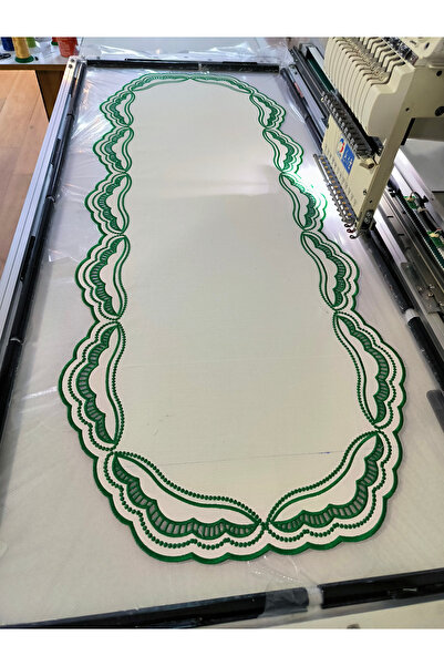 Casare HEREND YEŞİLİ BEYAZ İŞ RUNNER