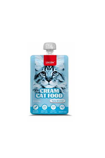 Schesir Linsin Creamy Cat Paste with Tuna and Caviar 80g