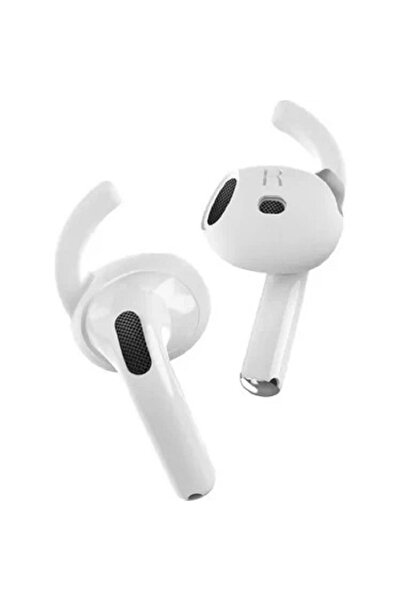 simply line حامل سماعات أذن من السيليكون مضاد للسقوط من AirPods 4، حافظة حماية رياضية مع خطاف، عازل للصوت