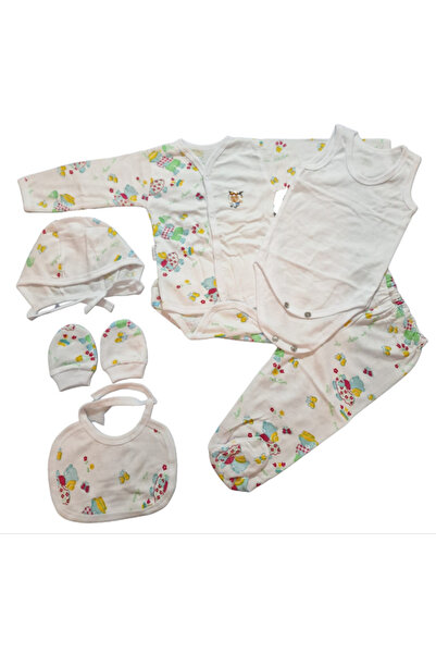 Bubu Kids Creations Newborn 6-piece suit - Made in Romania (Size 0-3 months)