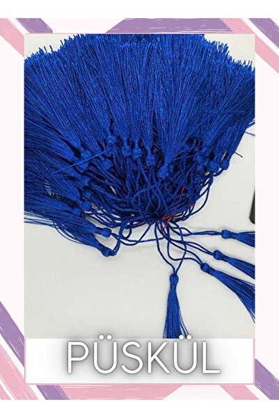 Fiyonks Atölye Püskül, Kitap Ayracı, Süsleme, Davetiye Püskülleri 10 Adet