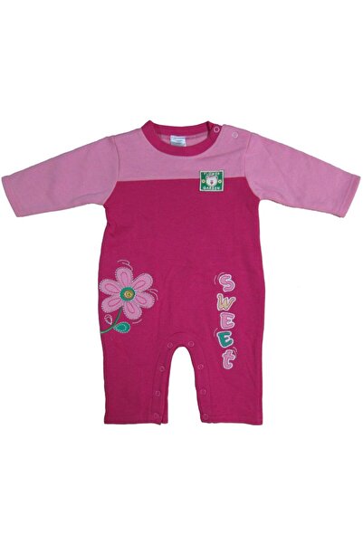 Primii Pasi Girls' long-sleeved jumpsuit, First Steps, S22121, 0-3L, pink