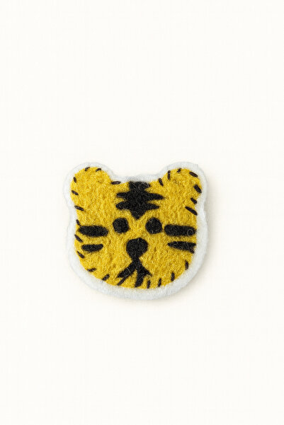 iğne izi Χειροποίητο στολίδι από τσόχα με κορώνα με κούμπωμα – Χαριτωμένο αξε...