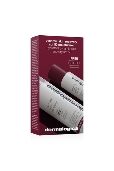 Dermalogica Dynamic Skin Recovery Set Dermalogica: Dynamic Skin, Retinol, Anti-Wrinkle, Serum, For Face, SPF 50