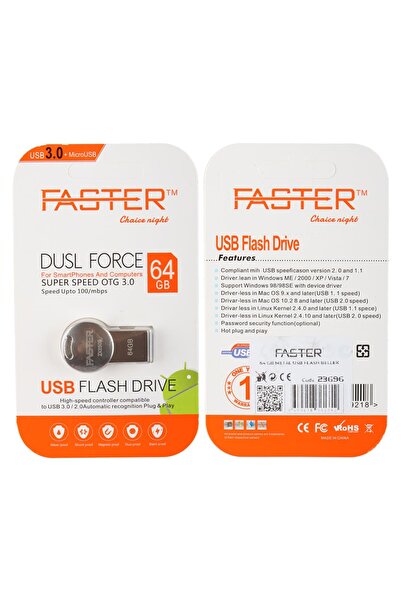 Rabelix Online Marketing 64 Gb USB 3.0 Memory Metal Body Fast Data Transfer USB Memory-Flash Drive Flash Memory