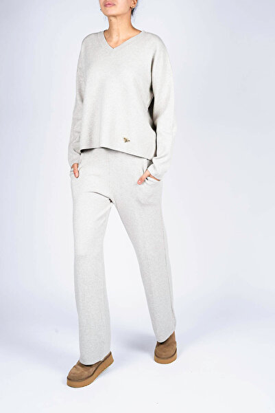 monarh Casual Grey modal suit with/without detachable bow