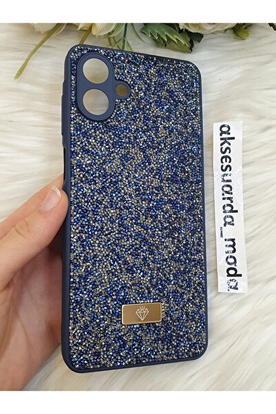 ZB Aksesuarda Moda Samsung Galaxy A07 Compatible Luxury Swrovski Stone Case