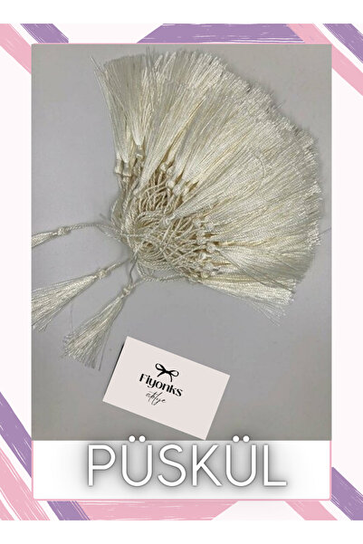 Fiyonks Atölye Tassel, Bookmark, Decoration, Invitation Tassels 10 Pieces