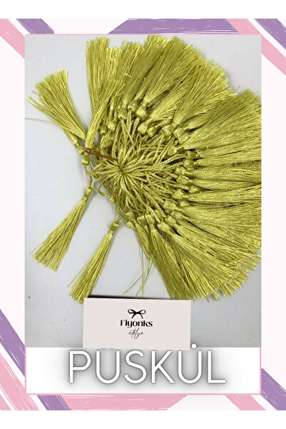 Fiyonks Atölye Tassel, Bookmark, Decoration, Invitation Tassels 50 Pieces