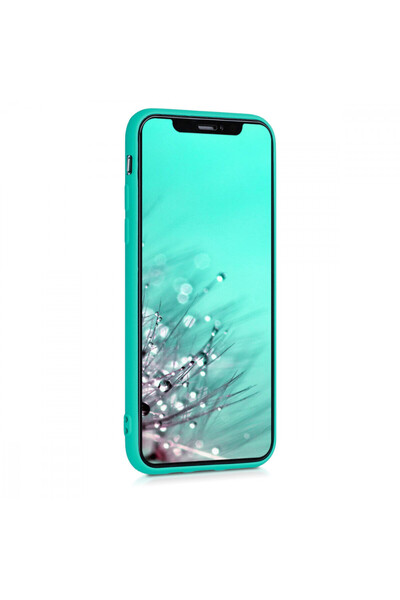 KWmobile Case for Apple iPhone X / iPhone XS, Silicone, Green, 46270.126