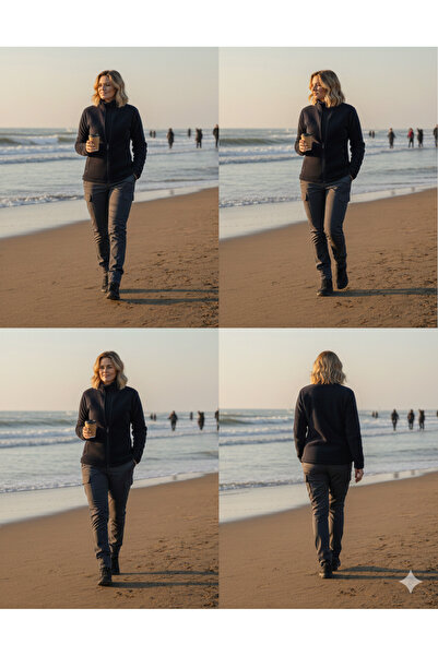 POLAR Kadın/Polar/Günlük Kullanım/Taktik/Lacivert Renk