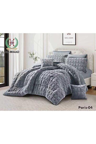ALMIAAD Paris winter bedspread, soft rabbit fur
