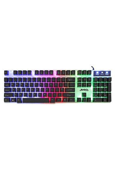 JEDEL-GAMING GK100 RGB Gaming Keyboard Mouse Set