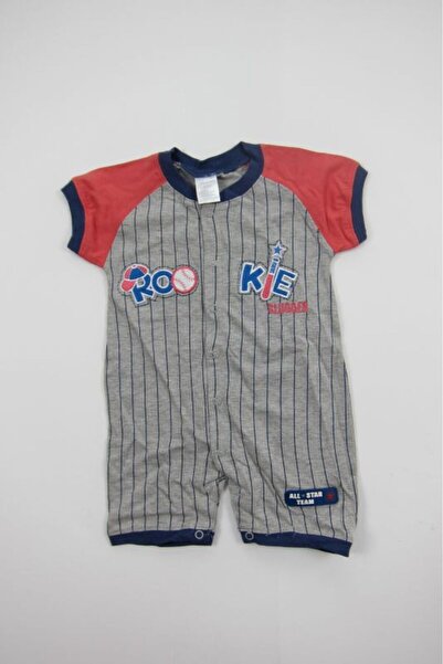 Primii Pasi Boys' jumpsuit, First Steps, S21012, gray, 3-6L