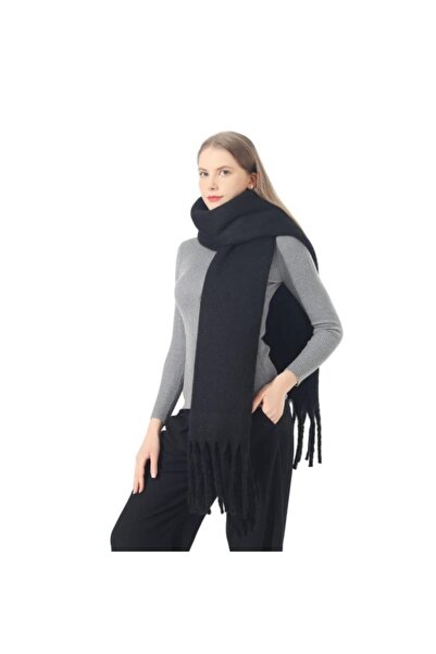 Wearflawless Wearlawless Thick Tasseled Winter Scarf, New Year's Gift, New Year's Scarf