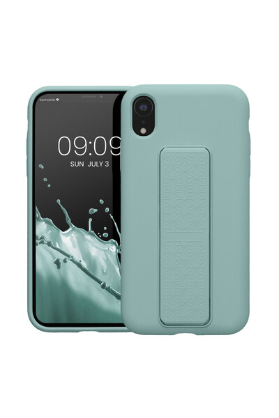 KWmobile Case for Apple iPhone XR, Silicone, Green, 58281.71