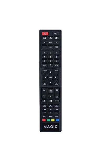 Magic TV Replacement Remote Control – Compatible with All TV Receiver Models