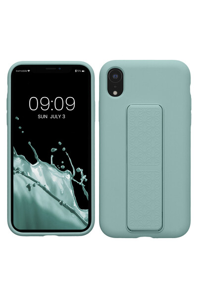 KWmobile Case for Apple iPhone XR, Silicone, Green, 58281.71